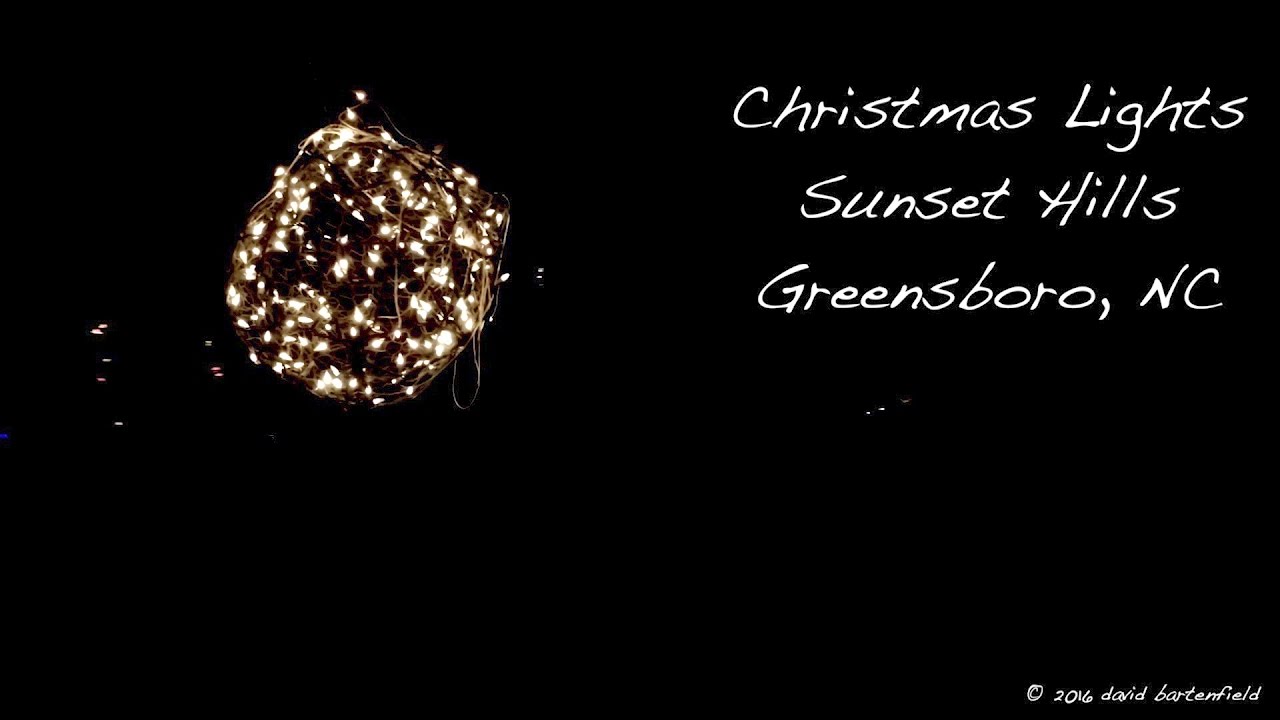 The Christmas balls of Greensboro's Sunset Hills neighborhood The NC