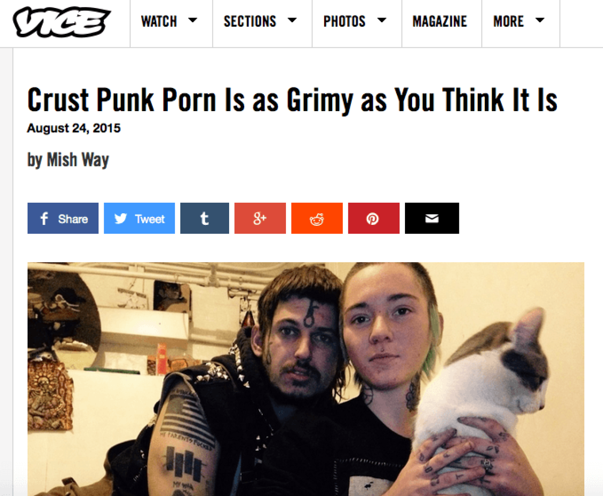 Crust punk porn