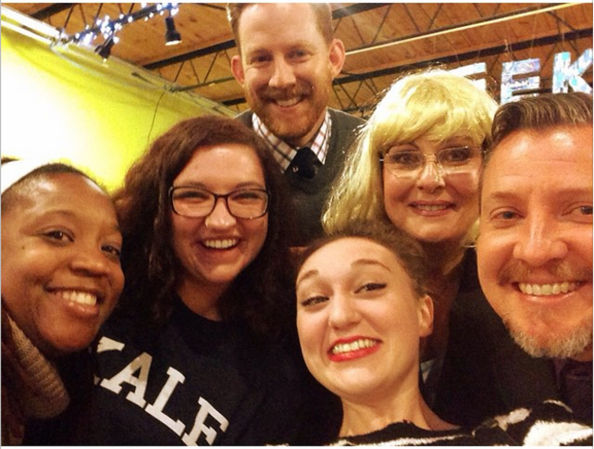 Triad City Beat Mayor dressed as Leslie Knope may be the best