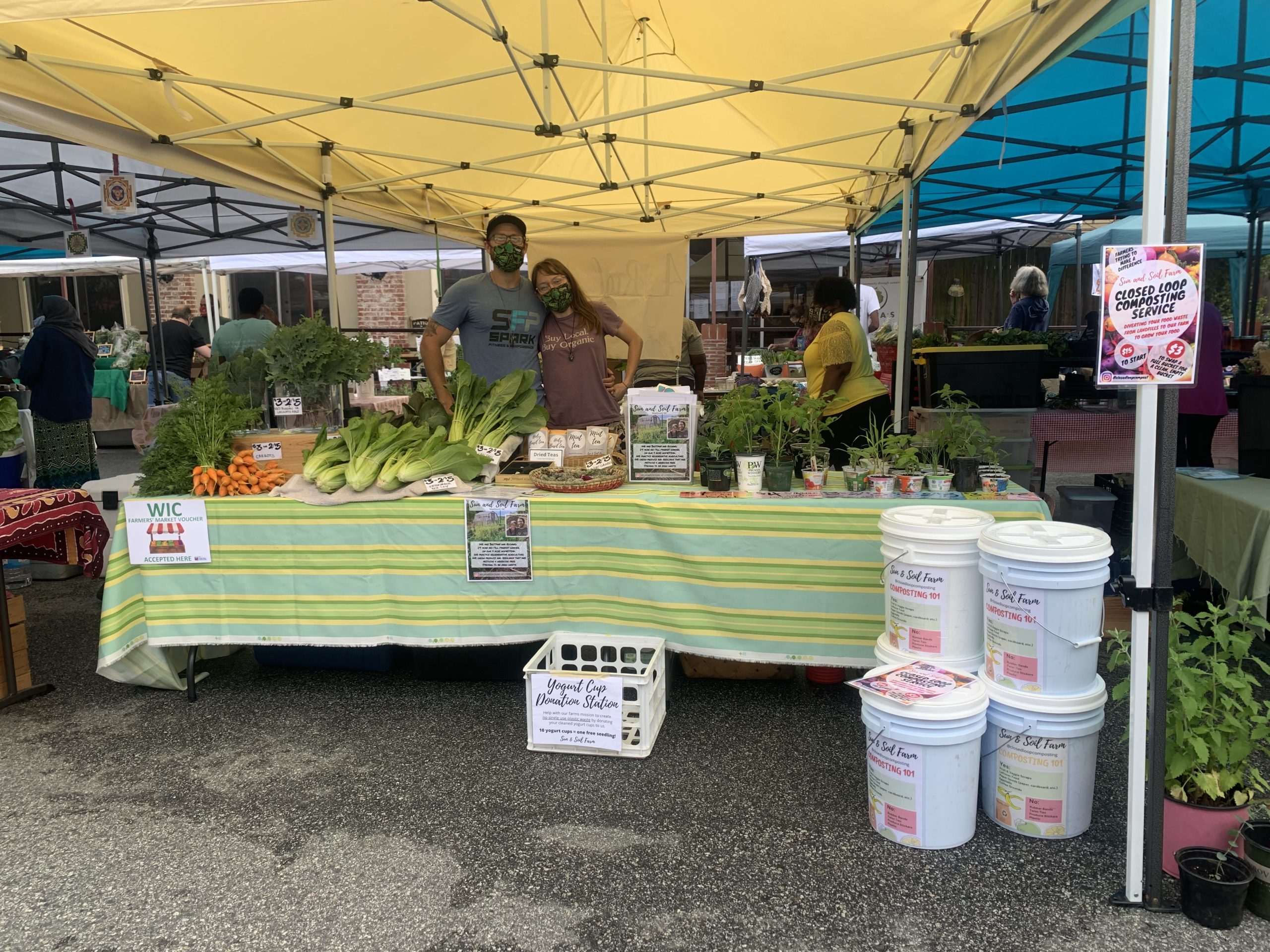 Triad City Beat Your trash, their treasure Sun and Soil Farm starts