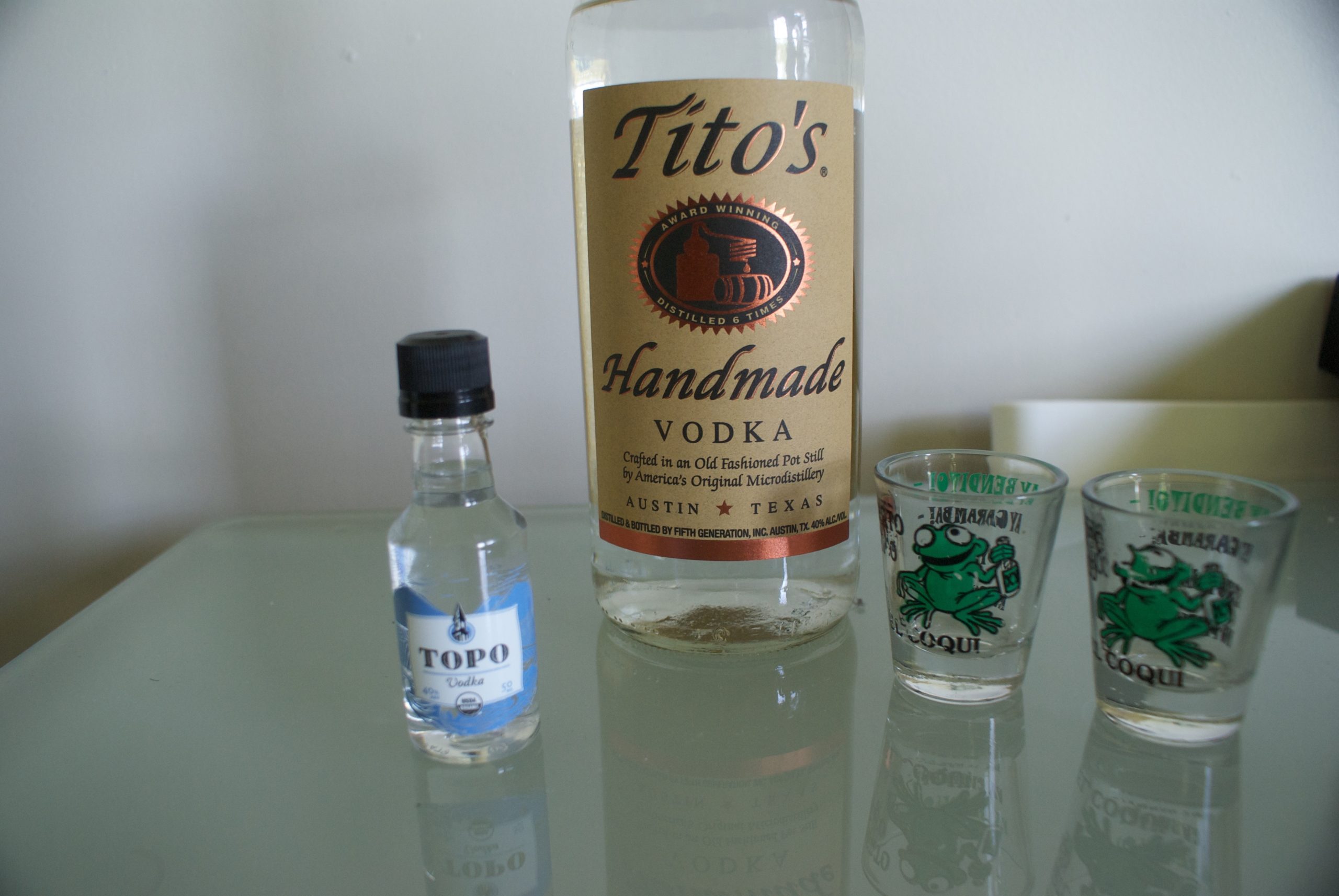 Which Vodka Wins? Round Rock Vs. Tito's Blind Taste Test