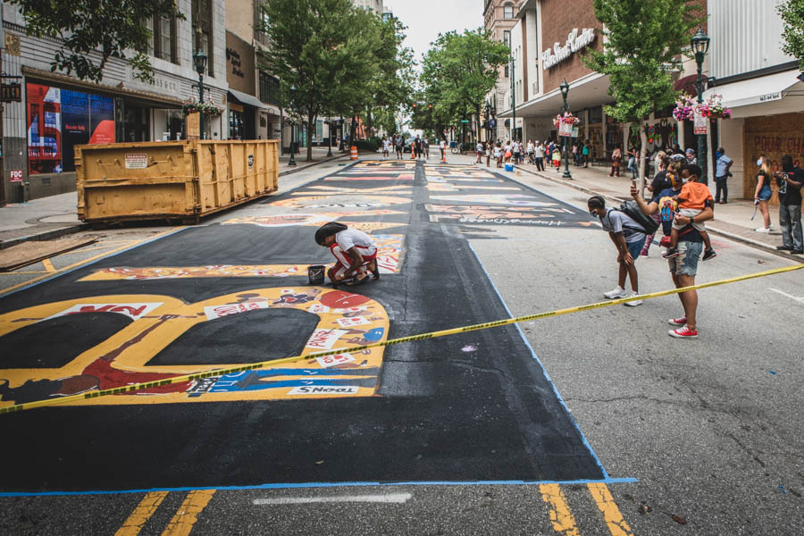 GALLERY Greensboro's BLM street mural The NC Triad's altweekly