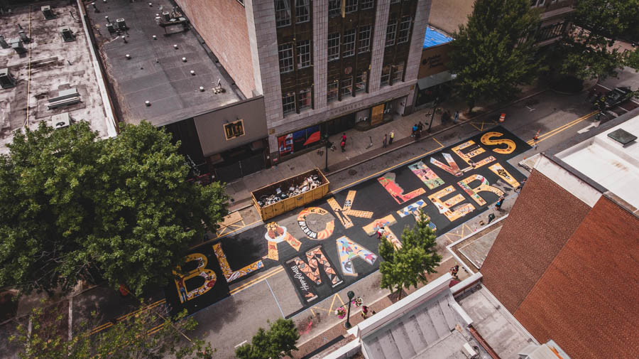GALLERY Greensboro's BLM street mural The NC Triad's altweekly